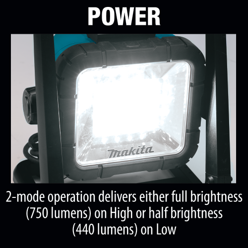 18V LXT® Lithium‑Ion Cordless/Corded 20 L.E.D. Work Light, Light Only