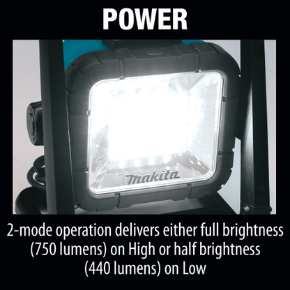 18V LXT® Lithium‑Ion Cordless/Corded 20 L.E.D. Work Light, Light Only