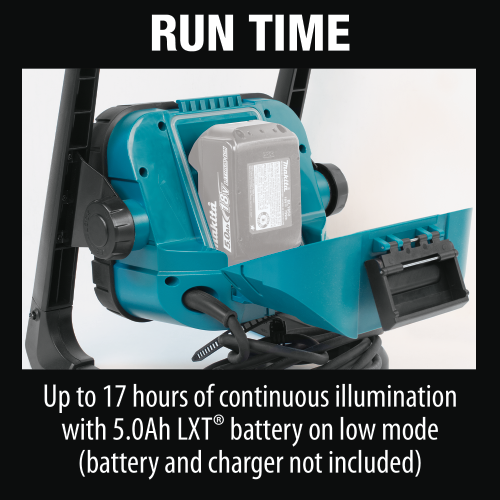 18V LXT® Lithium‑Ion Cordless/Corded 20 L.E.D. Work Light, Light Only