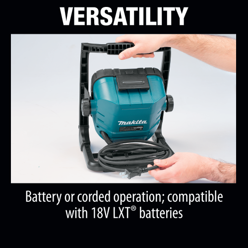 18V LXT® Lithium‑Ion Cordless/Corded 20 L.E.D. Work Light, Light Only