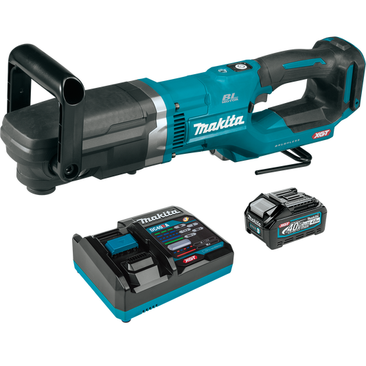 40V max XGT® Brushless Cordless 7/16" Hex Right Angle Drill Kit (4.0Ah)