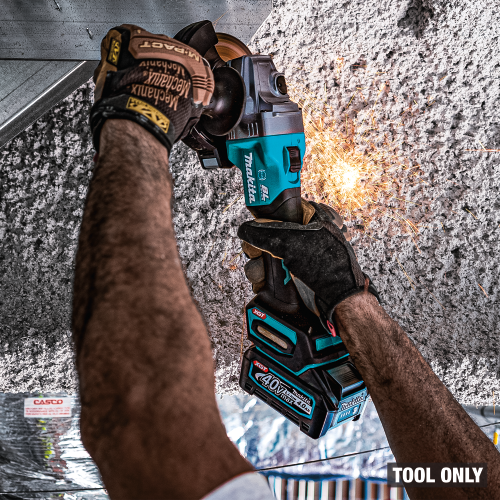 40V max XGT® Brushless Cordless 4‑1/2” / 5" Angle Grinder, with Electric Brake, Tool Only