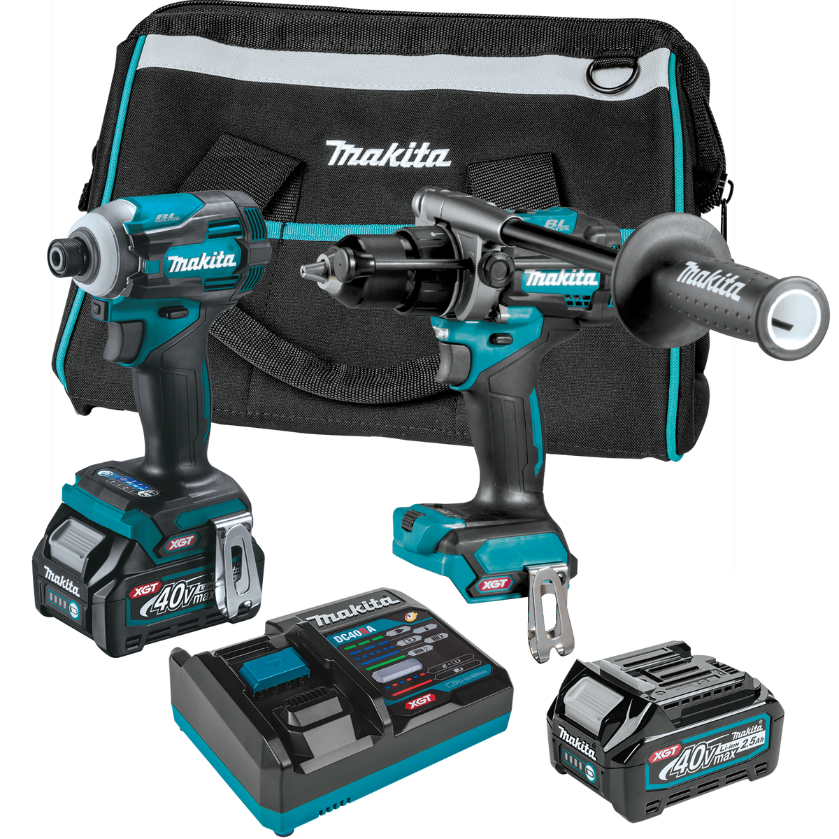 40V max XGT® Brushless Cordless 2‑Pc. Combo Kit (2.5Ah)