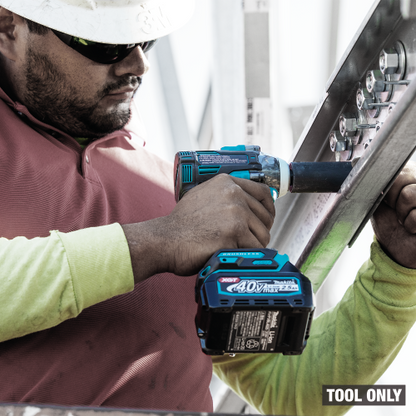 40V max XGT® Brushless Cordless 4‑Speed 1/2" Sq. Drive Impact Wrench w/ Friction Ring Anvil, Tool Only