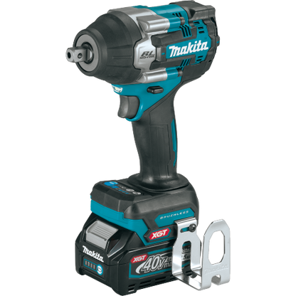 40V max XGT® Brushless Cordless 4‑Speed Mid‑Torque 1/2" Sq. Drive Impact Wrench Kit w/ Detent Anvil (2.5Ah)