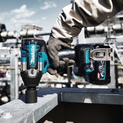 40V max XGT® Brushless Cordless 4‑Speed Mid‑Torque 1/2" Sq. Drive Impact Wrench Kit w/ Detent Anvil (2.5Ah)
