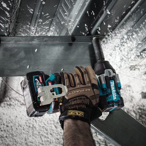 40V max XGT® Brushless Cordless 4‑Speed Mid‑Torque 1/2" Sq. Drive Impact Wrench Kit w/ Detent Anvil (2.5Ah)