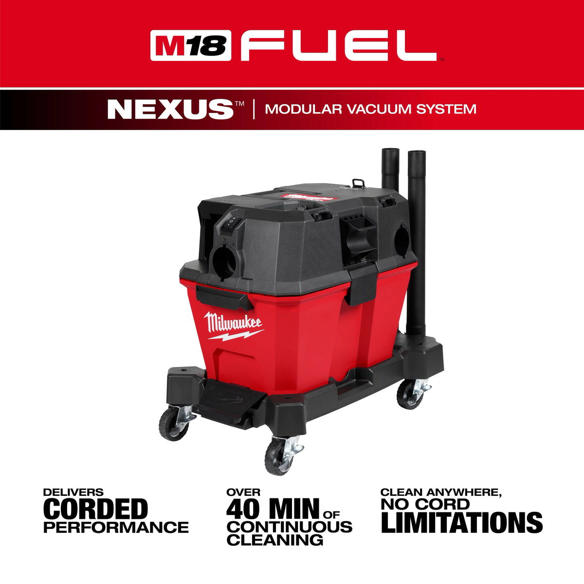 M18 FUEL™ 6 Gallon Wet/Dry Vacuum [0910-20] - LOCAL PICKUP ONLY