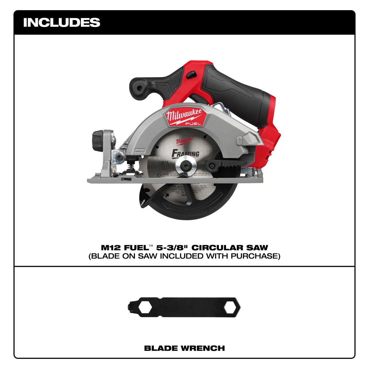 M12 FUEL 5-3/8" Circular Saw 2521-20