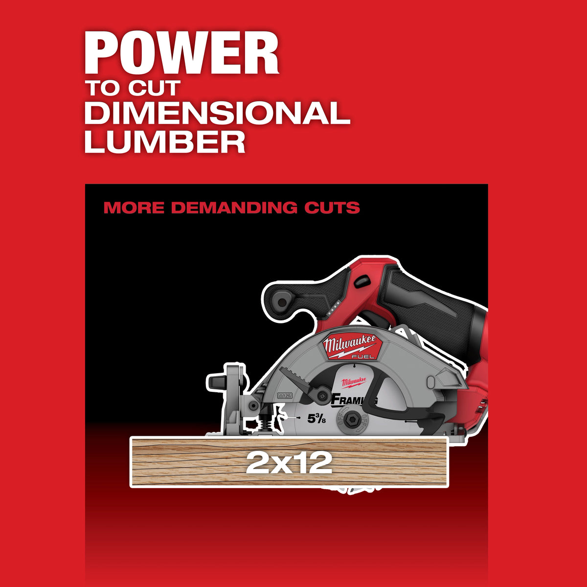 M12 FUEL 5-3/8" Circular Saw 2521-20