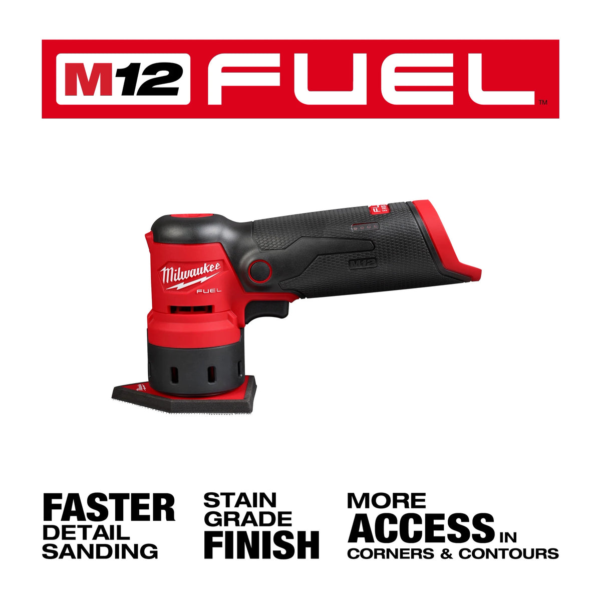 M12 FUEL Orbital Detail Sander 2531-20