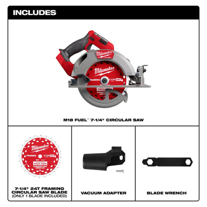 M18 FUEL 7-1/4" Circular Saw (Tool Only) 2834-20