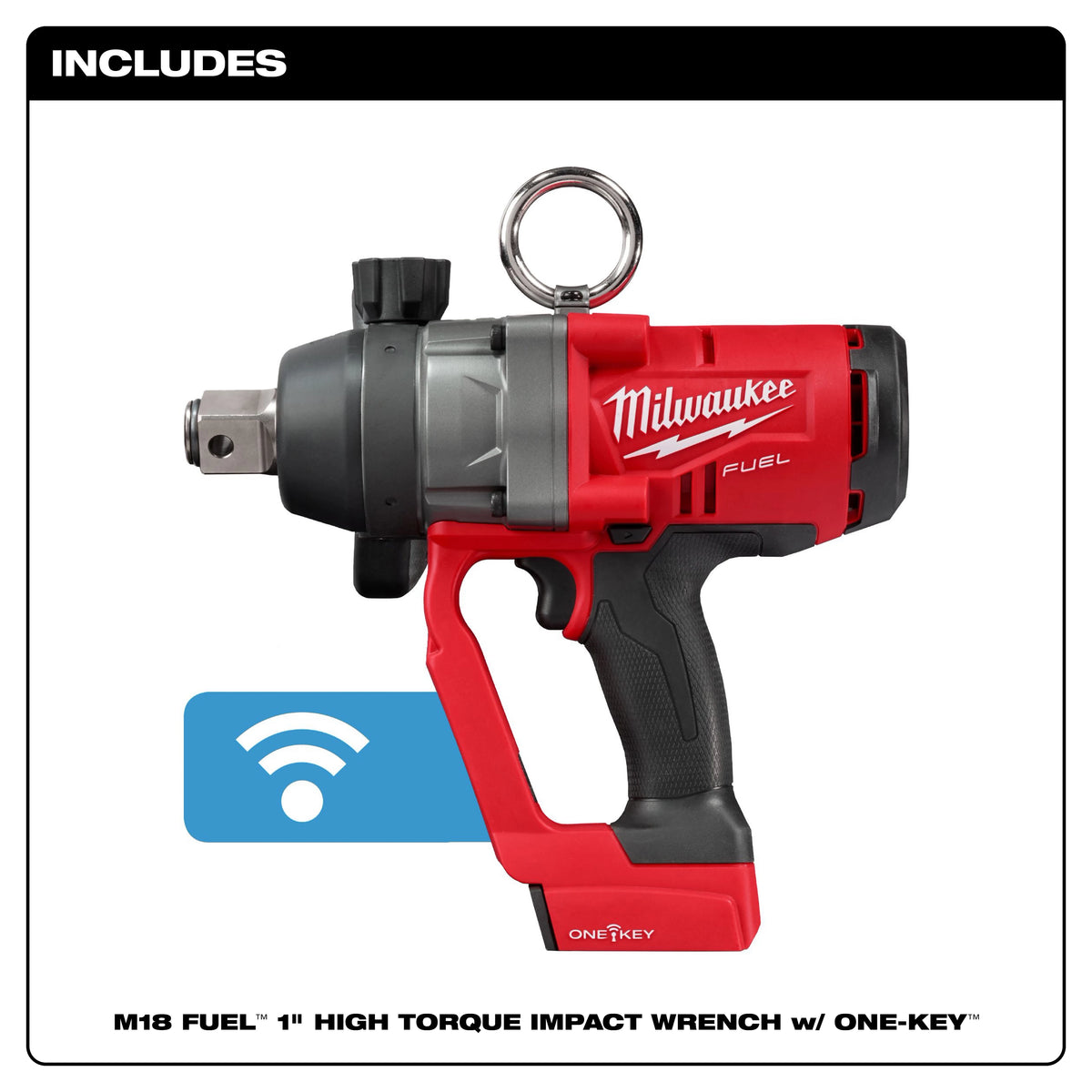 M18 FUEL 1" High Torque Impact Wrench w/ ONE-KEY 2867-20