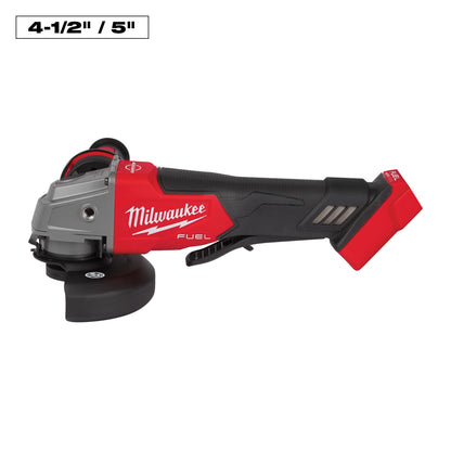 M18 FUEL 4-1/2" / 5" Braking Grinder Paddle Switch, No-Lock 2880-20