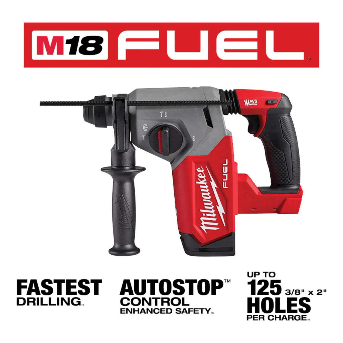 M18 FUEL 1" SDS Plus Rotary Hammer 2912-20