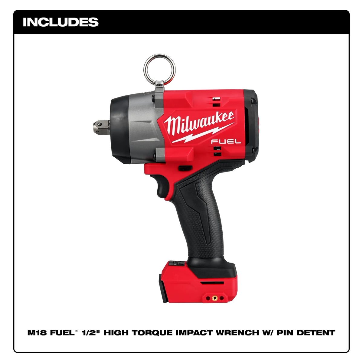 M18 FUEL 1/2" High Torque Impact Wrench w/ Pin Detent 2966-20