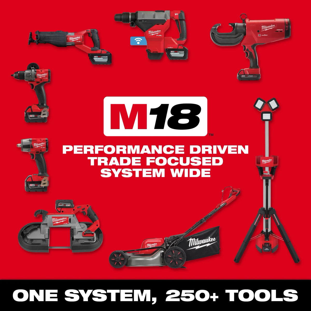 M18 FUEL 1/2" High Torque Impact Wrench w/ Pin Detent 2966-20