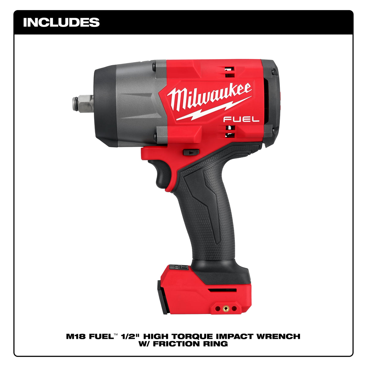 M18 FUEL 1/2" High Torque Impact Wrench with Friction Ring 2967-20