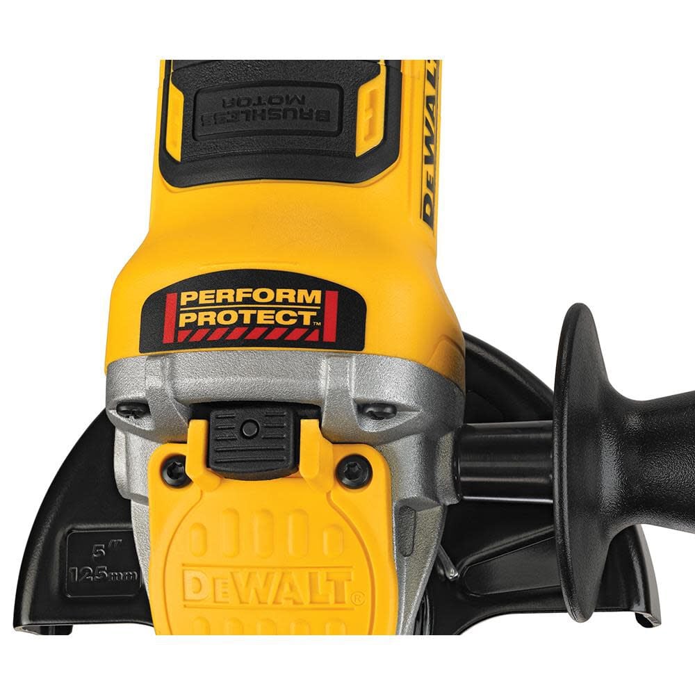 20V MAX* XR® Brushless Cordless 4-1/2 - 5 in. Small Angle Grinder with POWER DETECT™ Tool Technology Kit [DCG415W1]