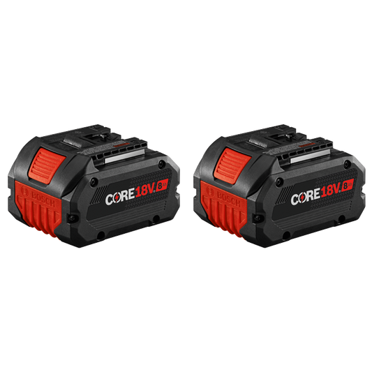BOSCH 18V CORE18V® Lithium-Ion 8 Ah High Power Battery [GBA18V802-Pack]